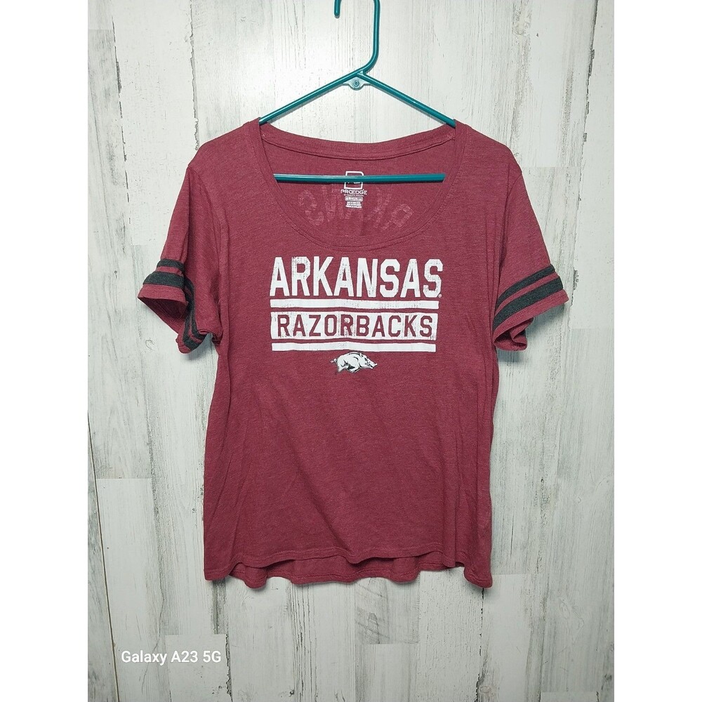 Arkansas Razorbacks Women's 22W/24W Short Sleeve Tee Shirt